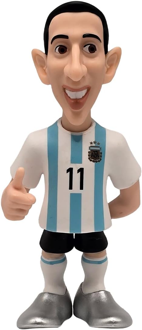 MINIX Football Stars #176 – Argentina – Angel Di Maria 11, figura colecionável, 12 cm