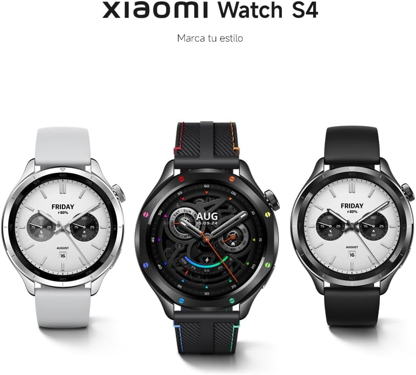 Xiaomi Relógio S4 Rainbow, arco-íris, tamanho único, moderno, Arco-íris, Tamanho único, Moderno