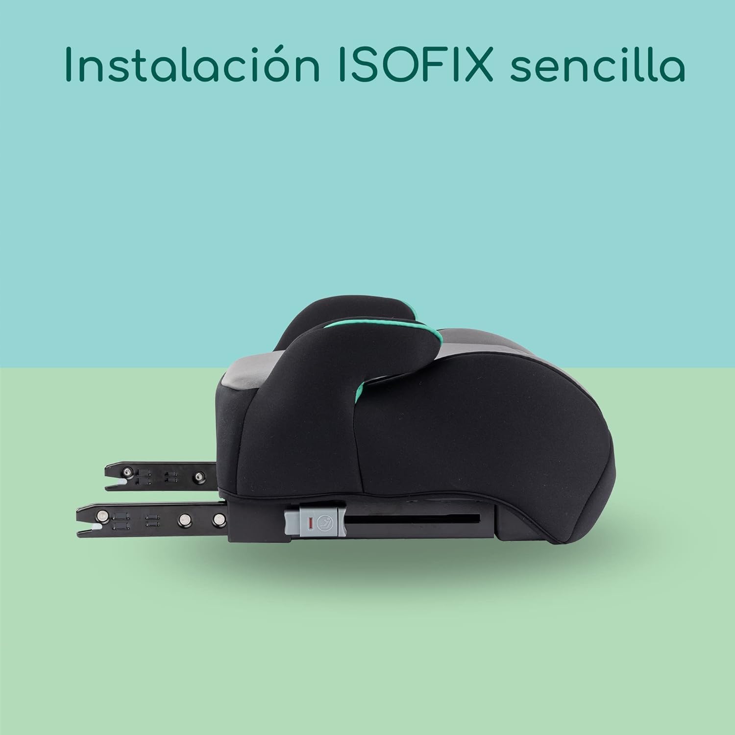Bebeconfort Manga i-Fix, assento elevador, elevador de carro para criança, cadeira de carro isofix, grupo 3 para crianças de 125 a 150 cm, de 6 a 12 anos (22-36 kg), cinzento Mist