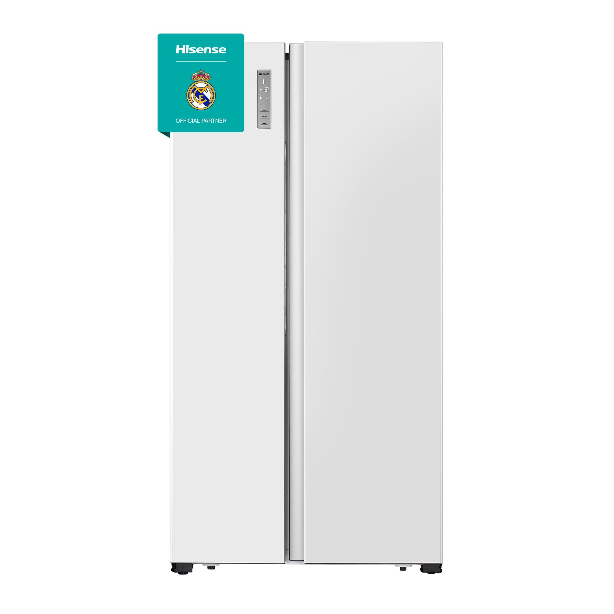 Hisense RS711N4ACE Frigorífico Side by Side, capacidade 547 l com 178,6 cm de altura, sem rost, super frio, alarme de porta aberta, modo de férias, Freezer Convert, baixo nível de ruído, classe E,