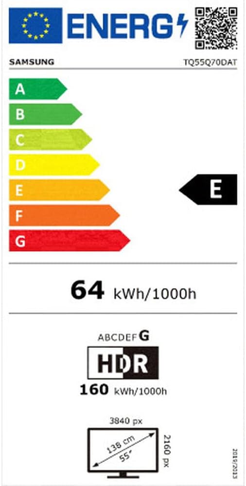 Samsung TV QLED 4K 2024 55Q70D Smart TV de 55" con más de 1.000 Millones de Colores, el Mejor Smart TV, GANA Las partidas a 120Hz y Escucha Todos los Altavoces con Q-Symphony