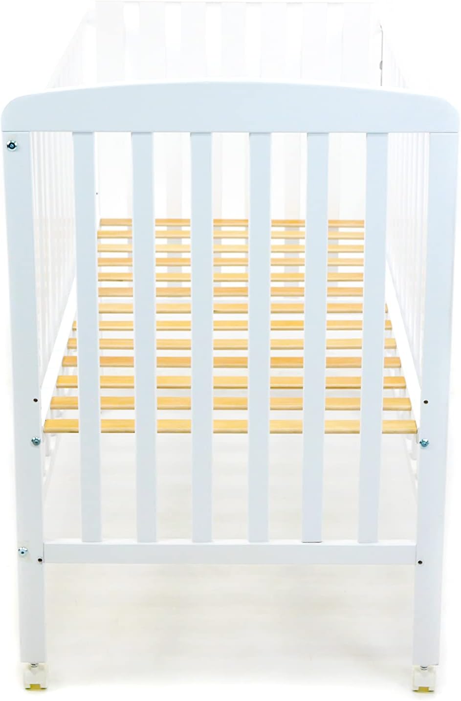Asalvo 12371 - Berço de madeira, 120 x 60 cm, branco