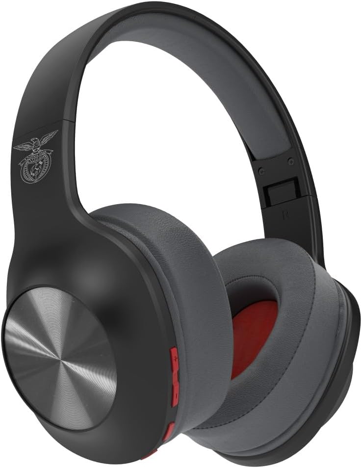 Hama |Auriculares inalámbricos Calypso con Bluetooth® Benfica (Auriculares supraaurales con 60h de música, Cascos con Diadema Acolchada, Plegables, Control de Volumen) Negro