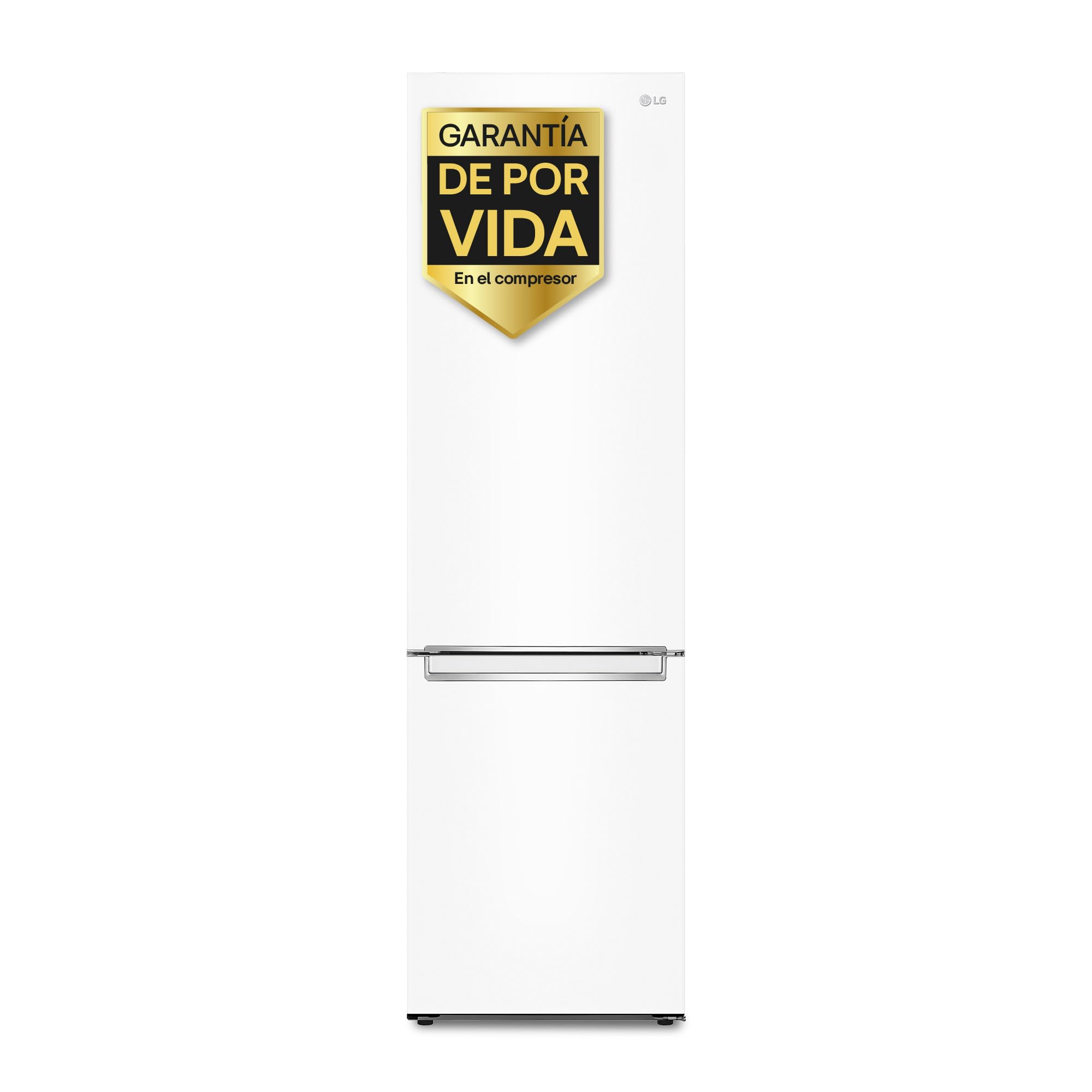 LG GBV3100DSW - Friforífico Combi Door Cooling+, 1.86m, Total No Frost, Clasificación D, Capacidad de 374l, Serie 300, Blanco