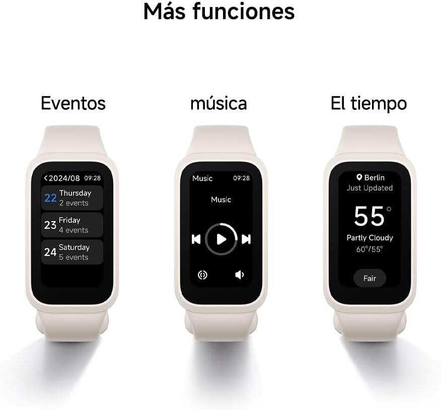 Xiaomi Smart Band 9 Active - Pulsera de Actividad, autonomía de hasta 18 días, Pantalla TFT de 1,47" con tasa de refresco de 60 Hz, 5ATM, App Mi Fitness