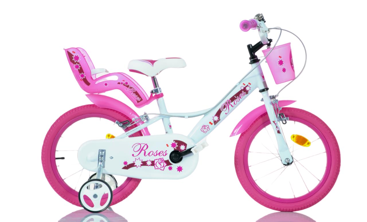 SCH Bicicleta rosas infantis, menina