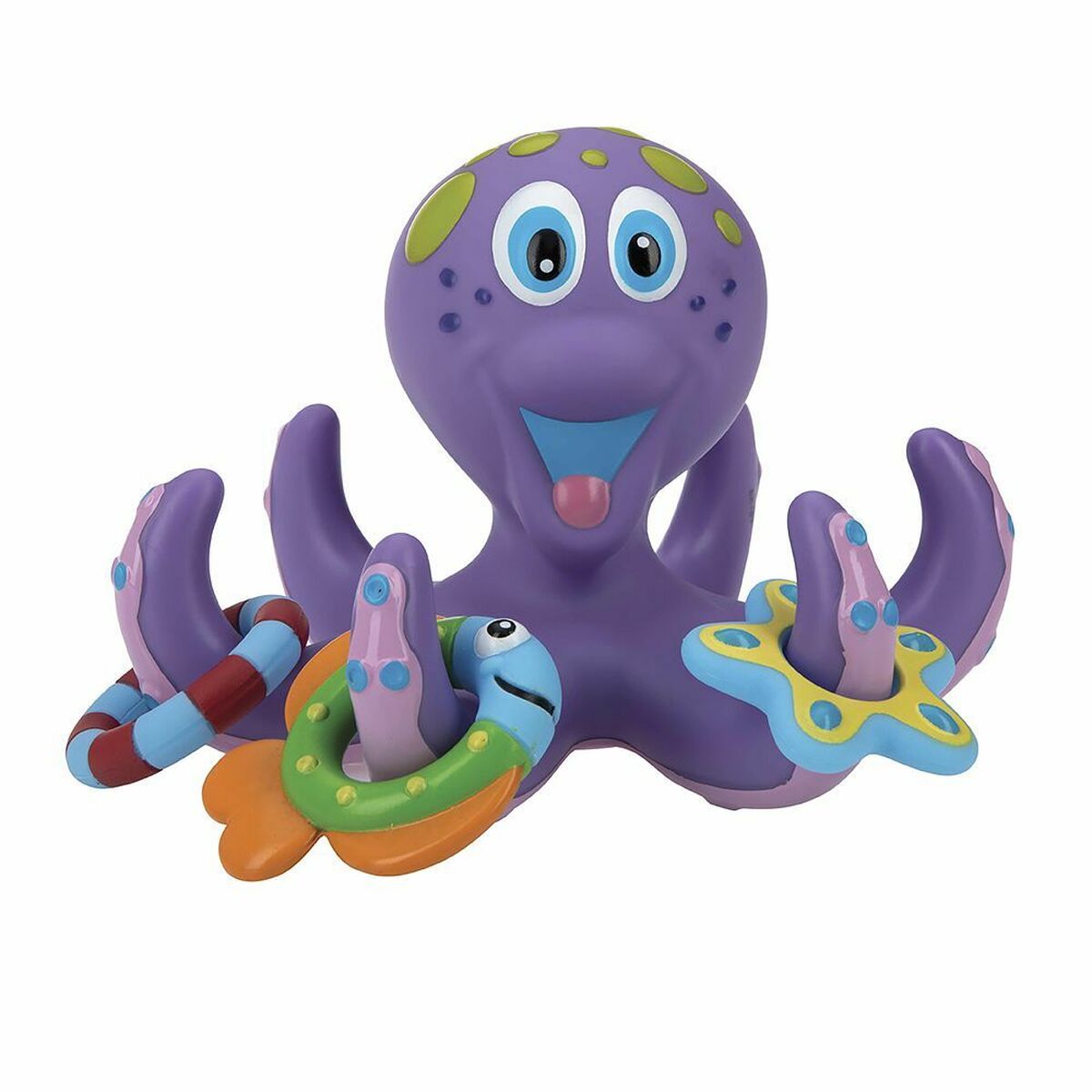 Polvo Flutuante com Argolas Nûby Pulpo Flotante