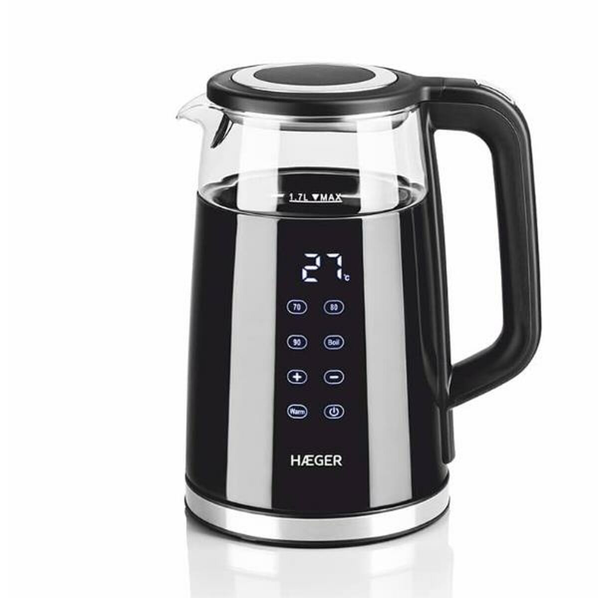 Chaleira Haeger L2200W Preto 2200 W
