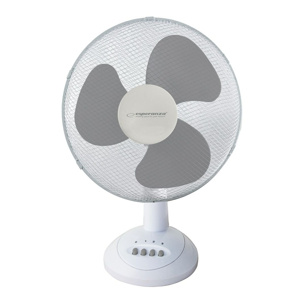Ventilador de Mesa Esperanza EHF003WE Branco Cinzento 50 W