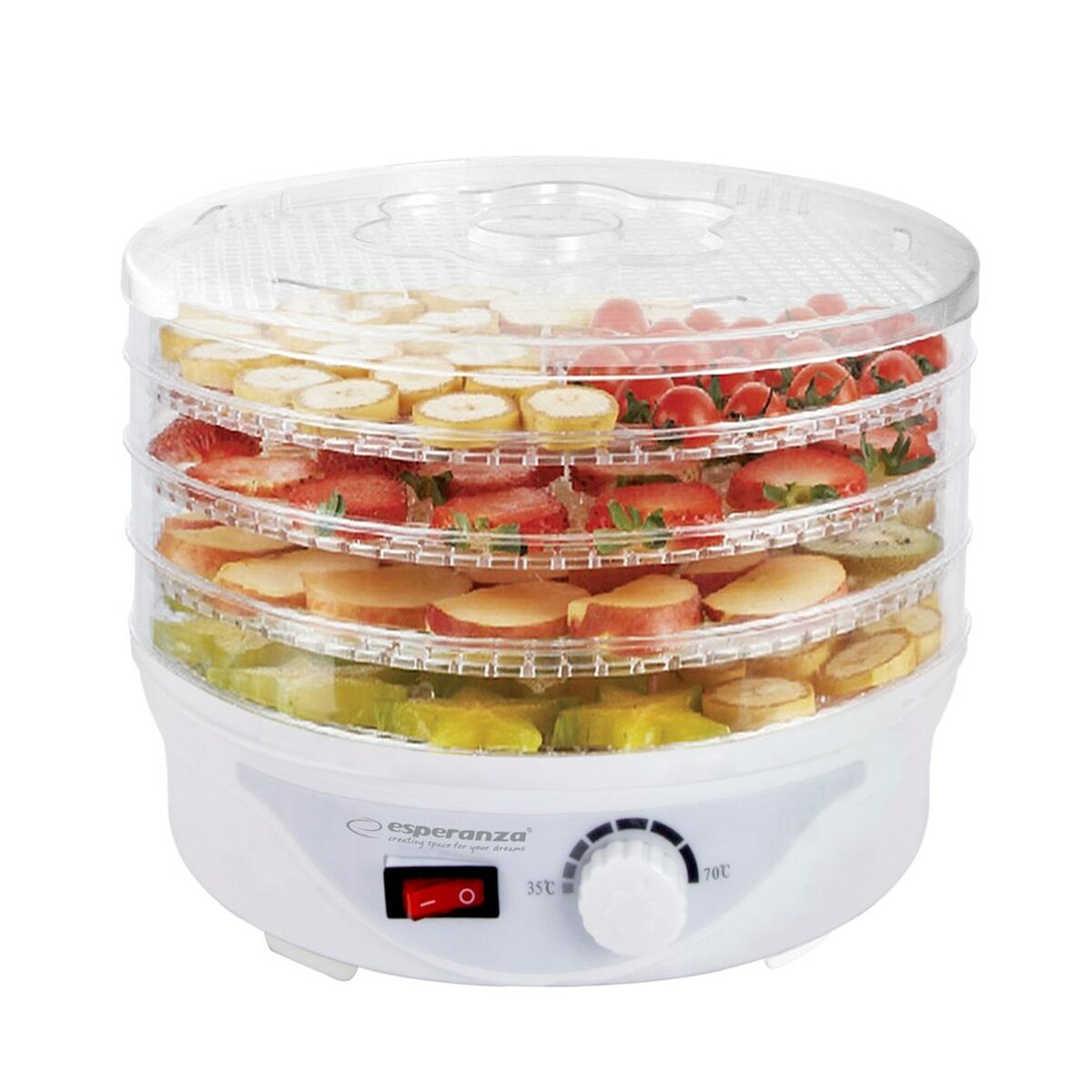 Desidratador de Alimentos Esperanza EKD003 250 W