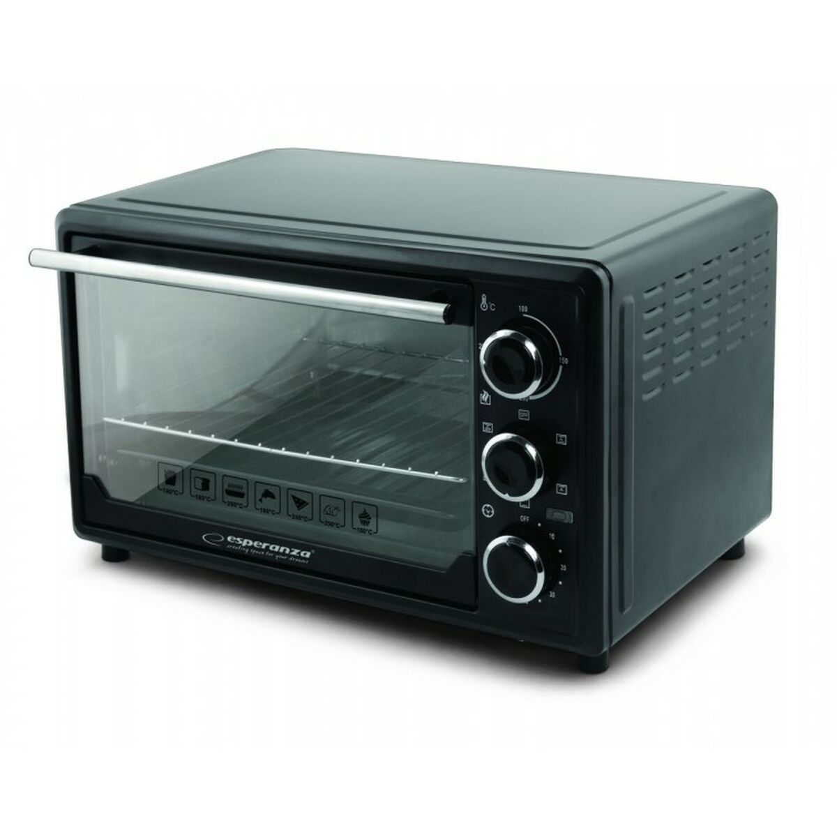 Mini forno elétrico Esperanza EKO006 25 L