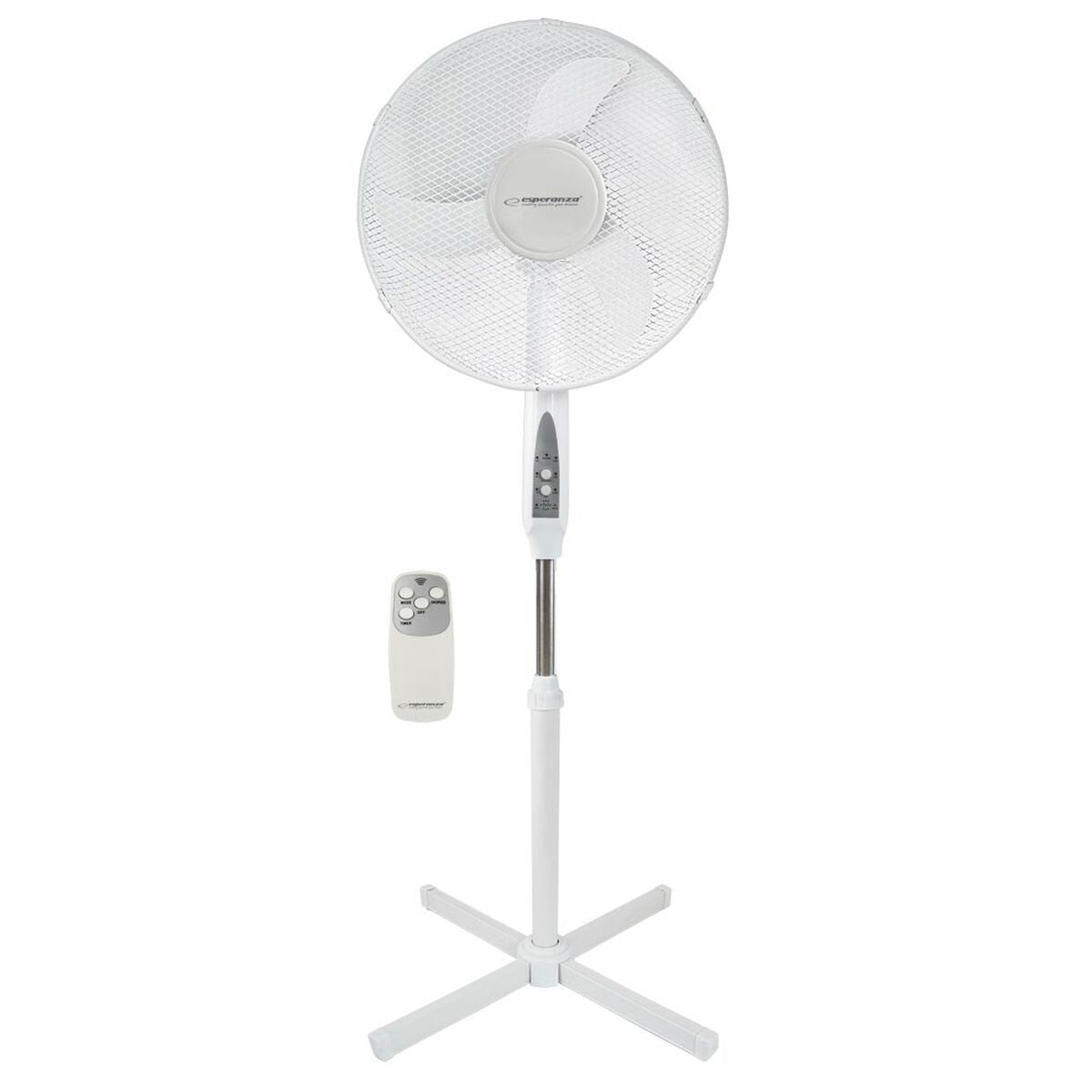 Ventilador de Pé Esperanza EHF007WW Branco 45 W