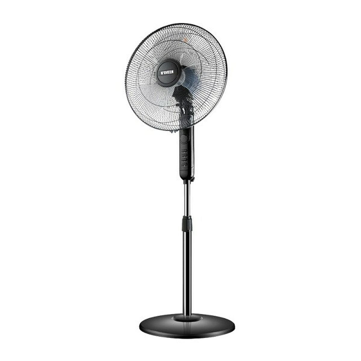 Ventilador de Pé N'oveen F450 Preto 45 W