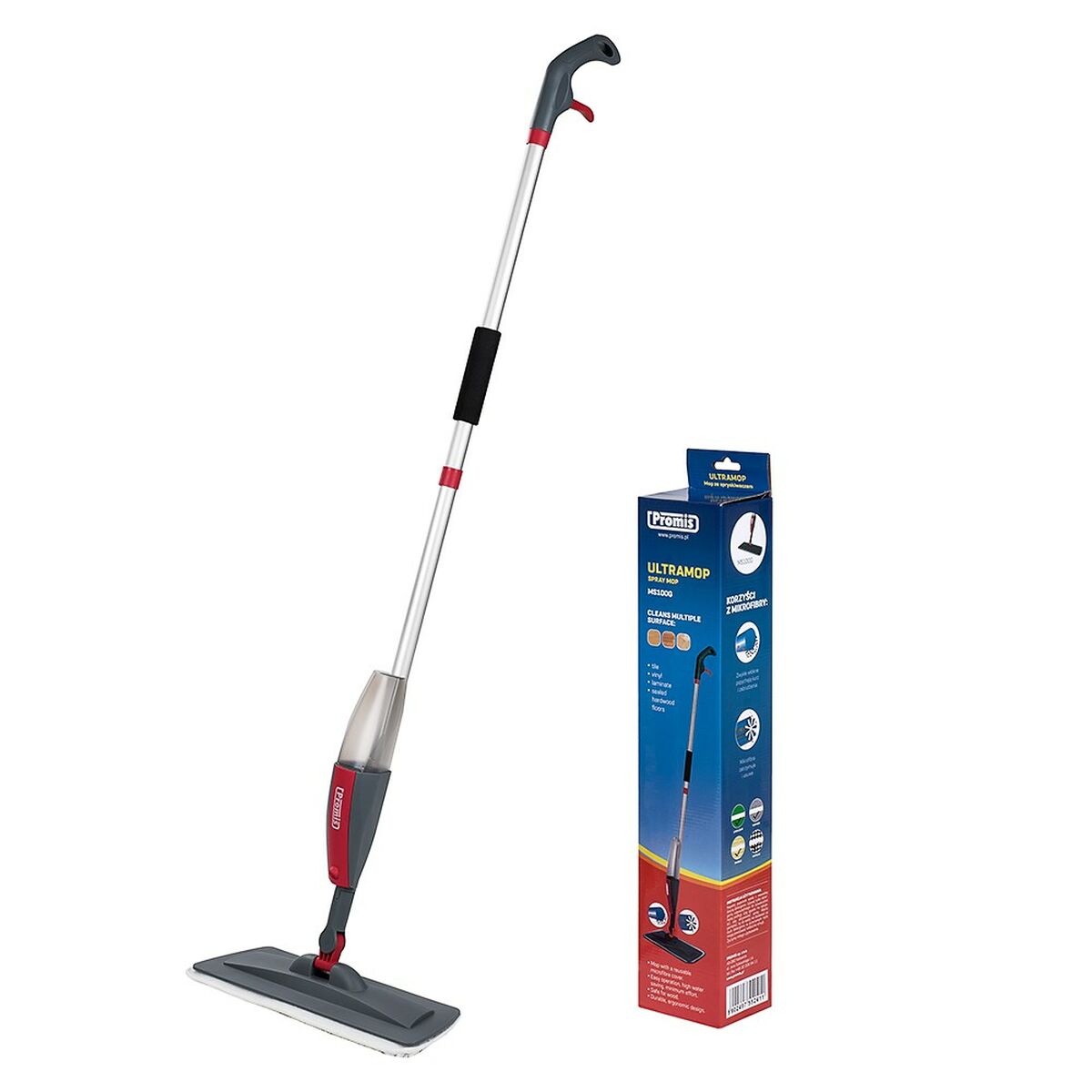 Esfregona a Vapor Promis MS100G
