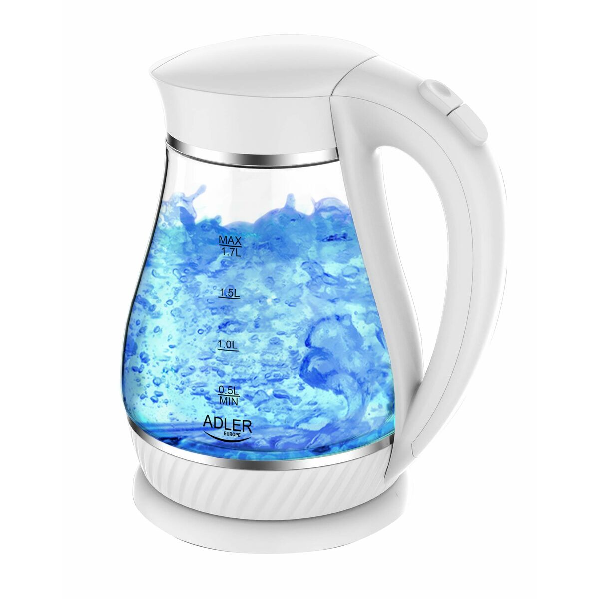 Chaleira Adler Branco 2200 W 1,7 L