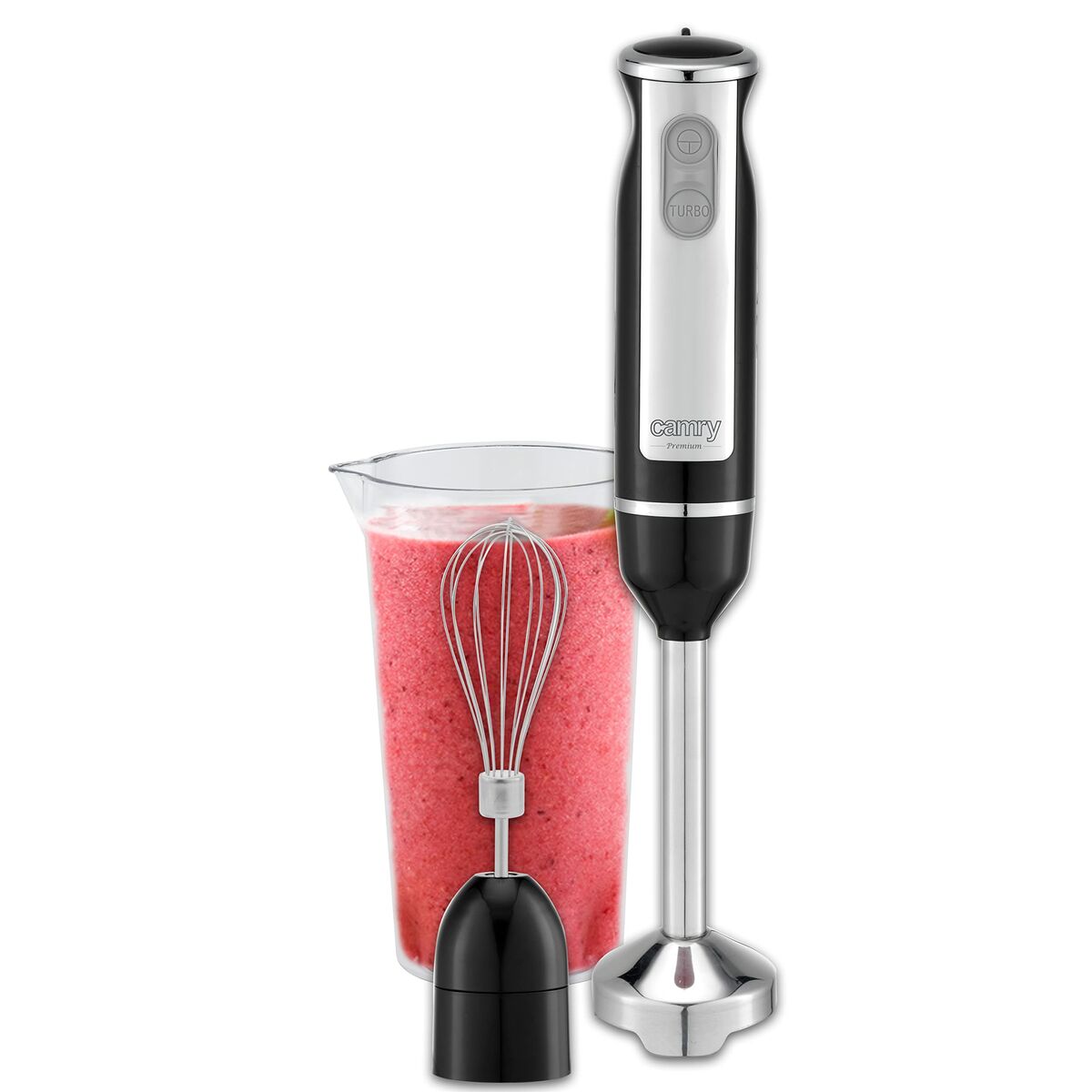 Batedora de Mão Adler 4621 Preto Prateado 1000 W