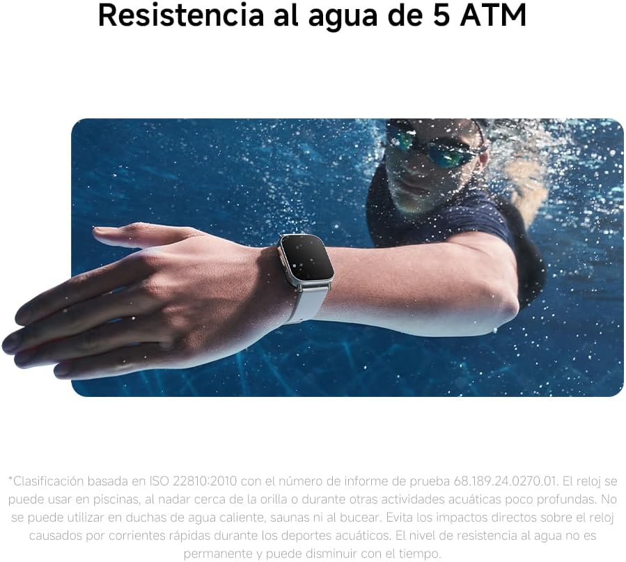 Xiaomi Redmi Watch 5 Lite, chamadas Bluetooth, ecrã AMOLED de 1,96 polegadas, monitor de frequência cardíaca, 150 modos desportivos, até 18 dias de autonomia, dourado