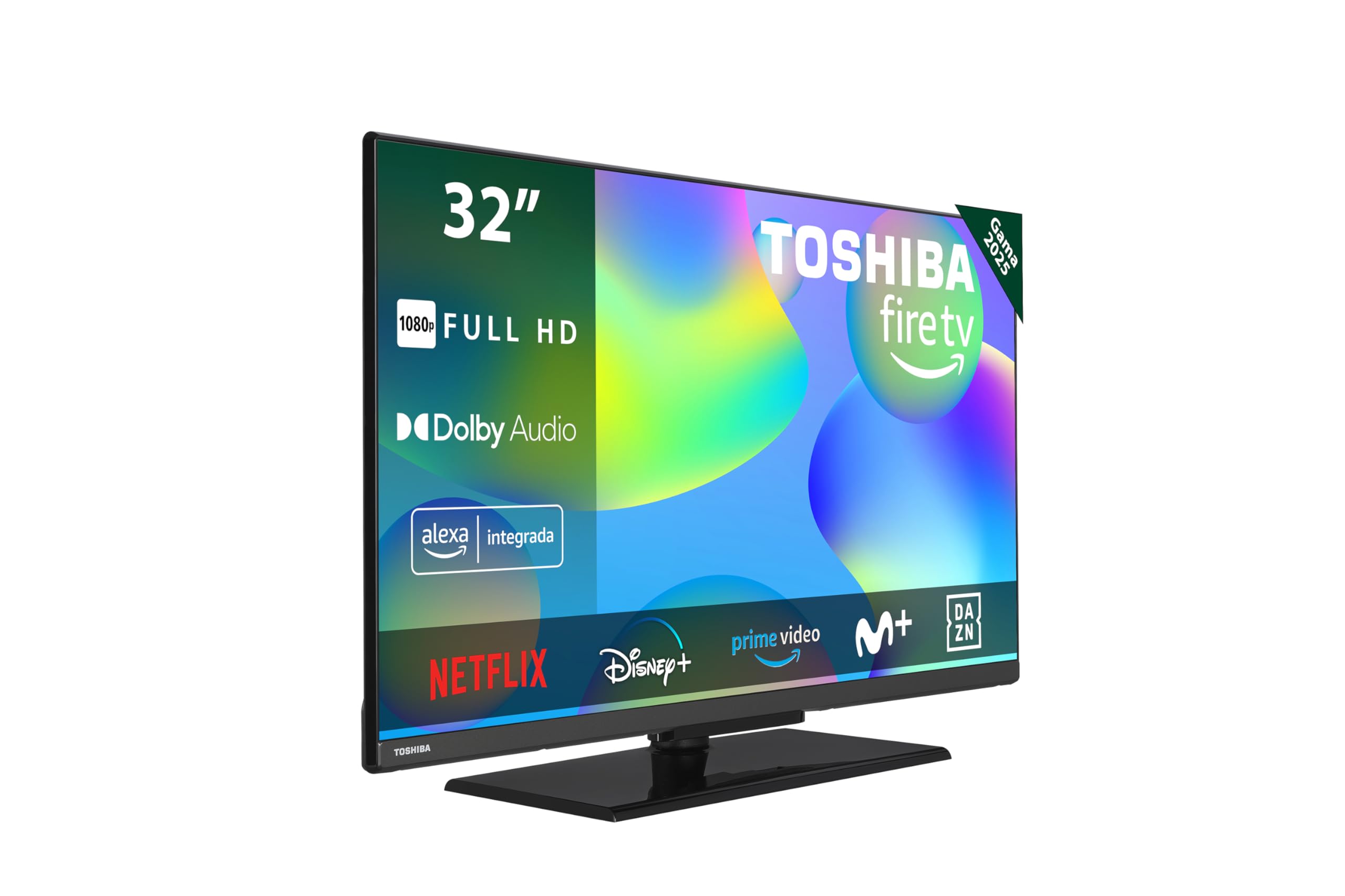 TOSHIBA 50UV2363DG Smart TV 4K UHD de 50", sin Marcos, con HDR10, Dolby Audio, Compatible con Asistente de Voz Alexa y Google