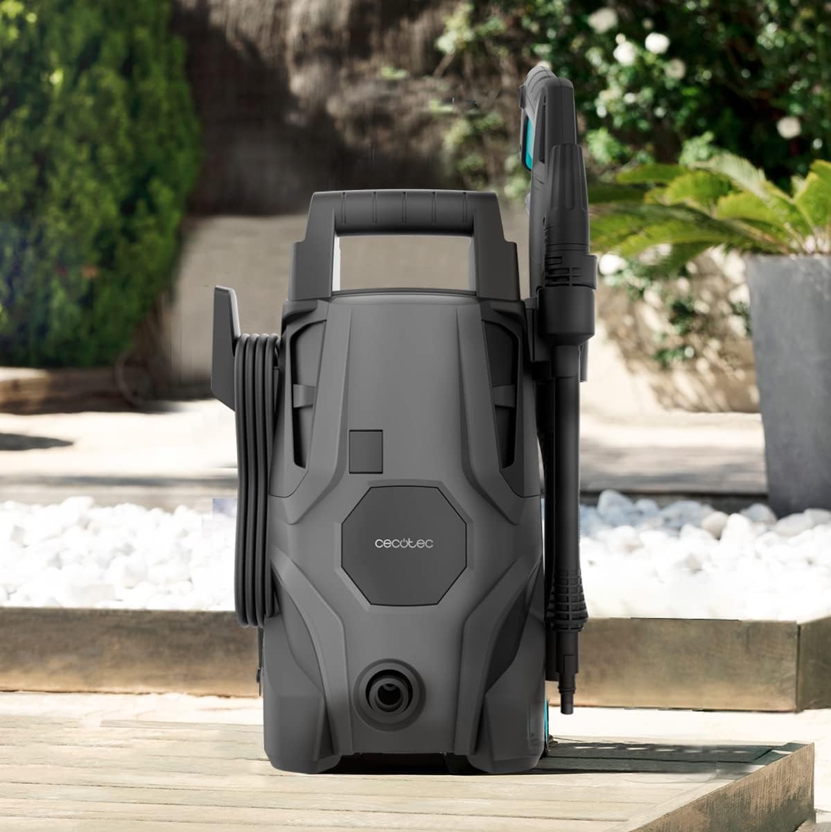 Cecotec HydroBoost 1400 Essential, de alta pressão. 1400 W, casa, jardim ou carro, fluxo de 408 l/h, pressão de 105 bares, bomba de alumínio, rádio de ação 9 m
