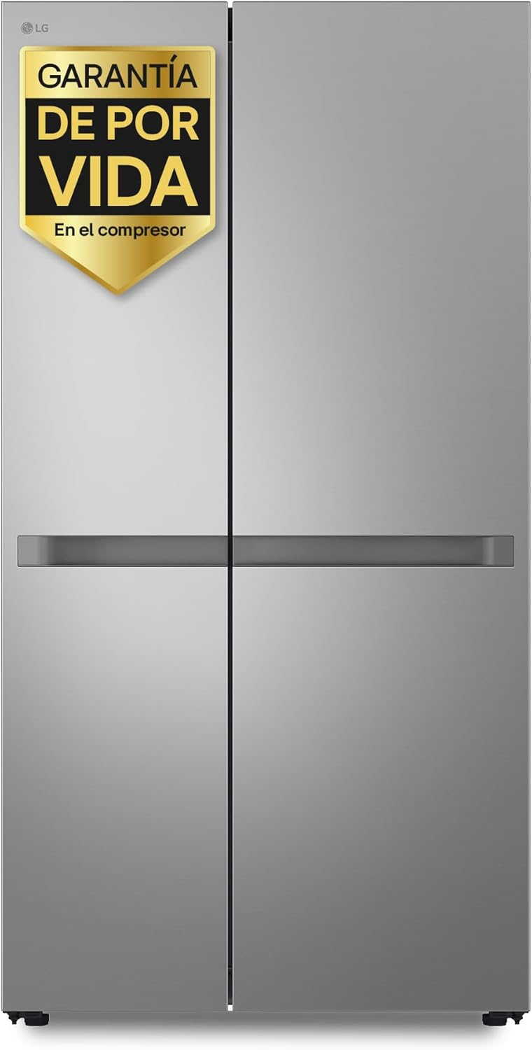 LG GSBC40PYPE Frigorífico Side by Side, série 400, Linear Cooling, multi AirFlow, classificação E, 641 l, Inox anti-impressões
