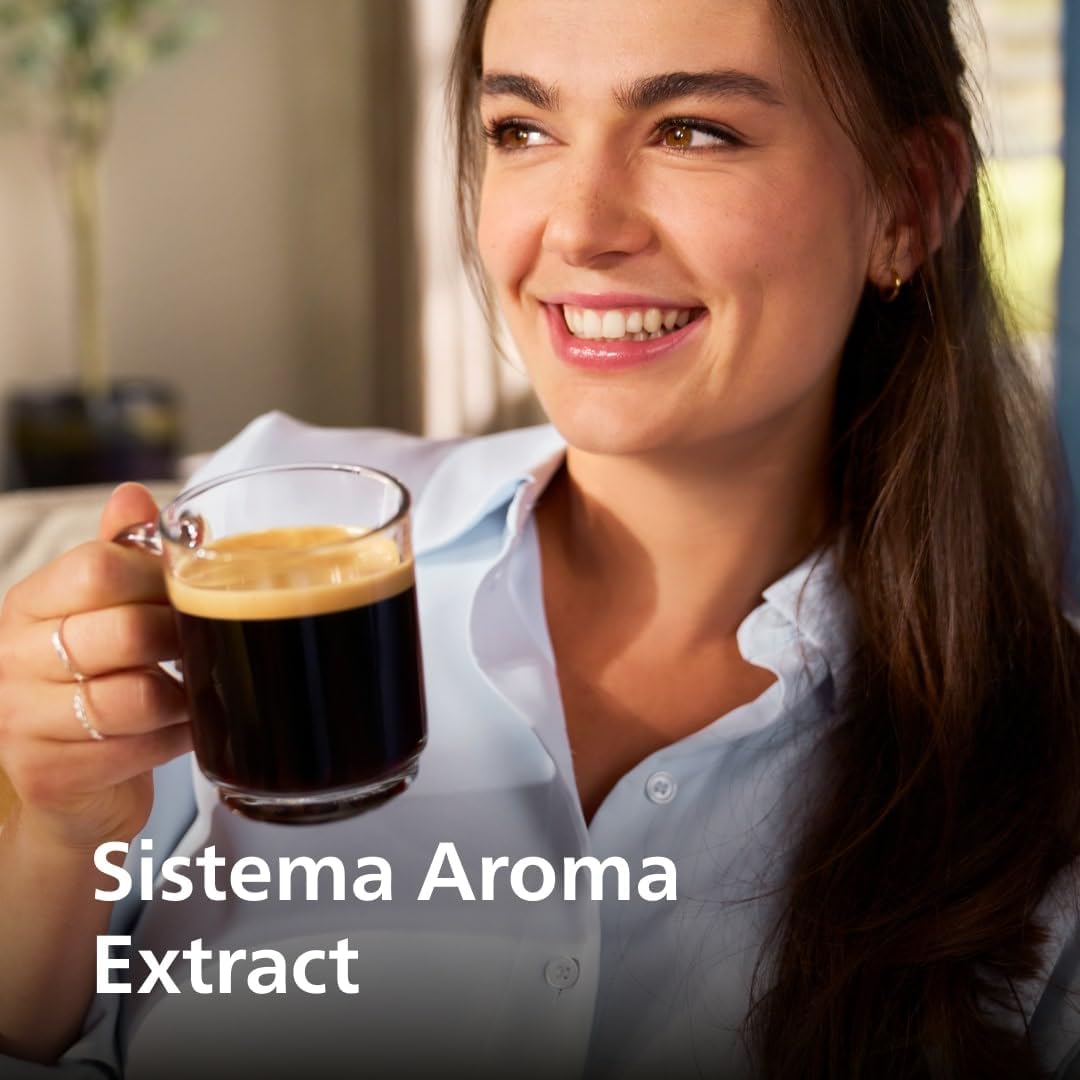 Philips Serie Máquina de café super automática, com ecrã tátil, muito fácil de limpar