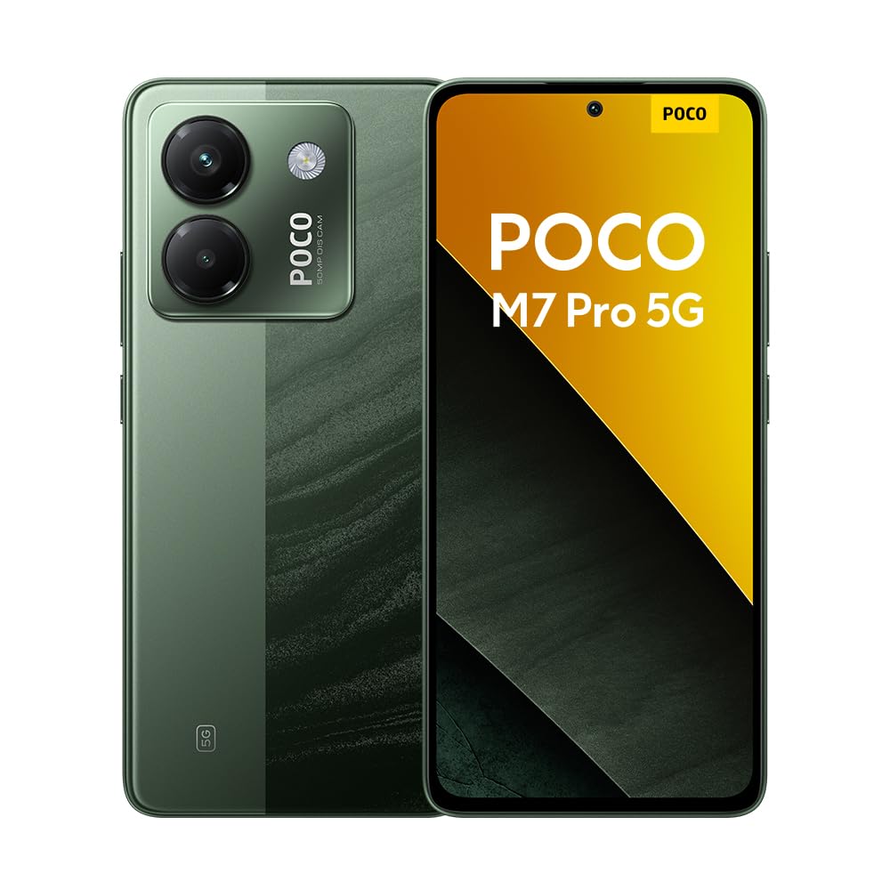 Xiaomi POCO M7 Pro 5G Smartphone de 12 + 256 GB, câmara de 50 MP Sony com OIS, ecrã AMOLED de 6,67" de 120 Hz, carregamento turbo de 45 W, carregador não incluído, prata (versão ES)