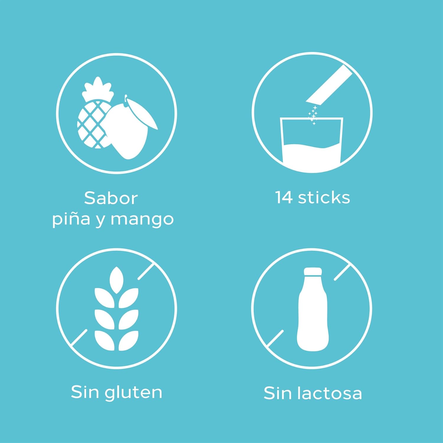 Cumlaude Lab - Drenaqua Plus+, complemento alimentar, ajuda à drenagem e retenção de líquidos, com chá verde, ibisco, pré-biótico, cardo mariano, magnésio e vitamina, sabor ananás e manga - 14 Sticks