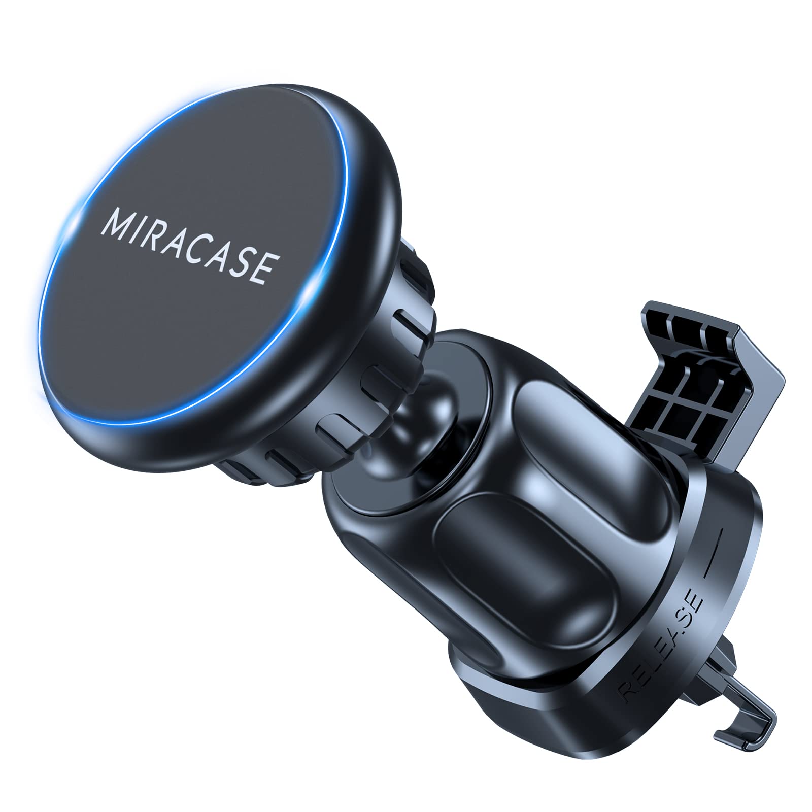 Miracase Suporte móvel carro [2025 ventosa poderosa] suporte de telemóvel carro em espirro, rotação de 360° ventosa móvel compatibilidade com iPhone e telefone de 4-7,2"