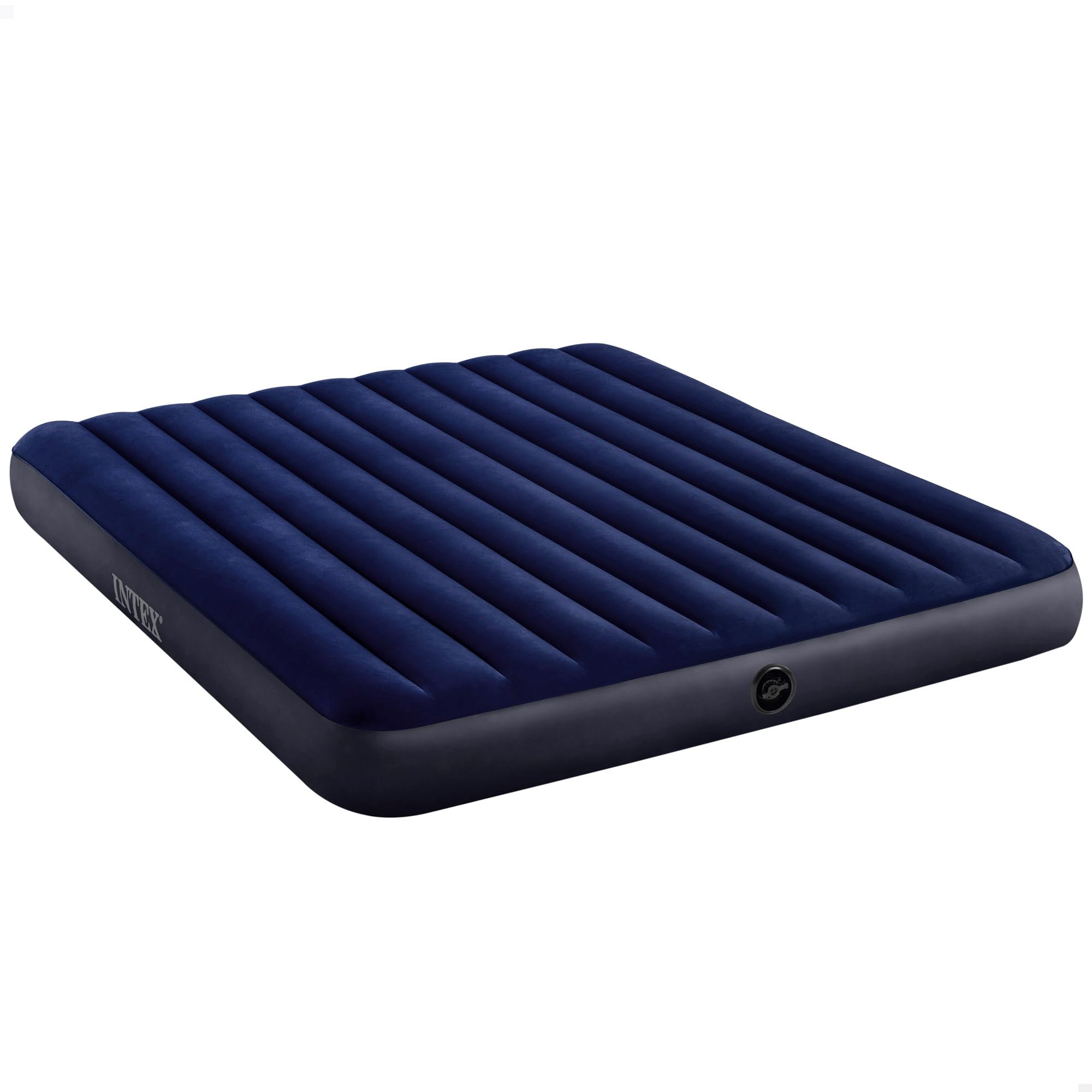 Intex Colchão insuflável Dura-Beam, cama de ar insuflável para campismo cor azul, campismo
