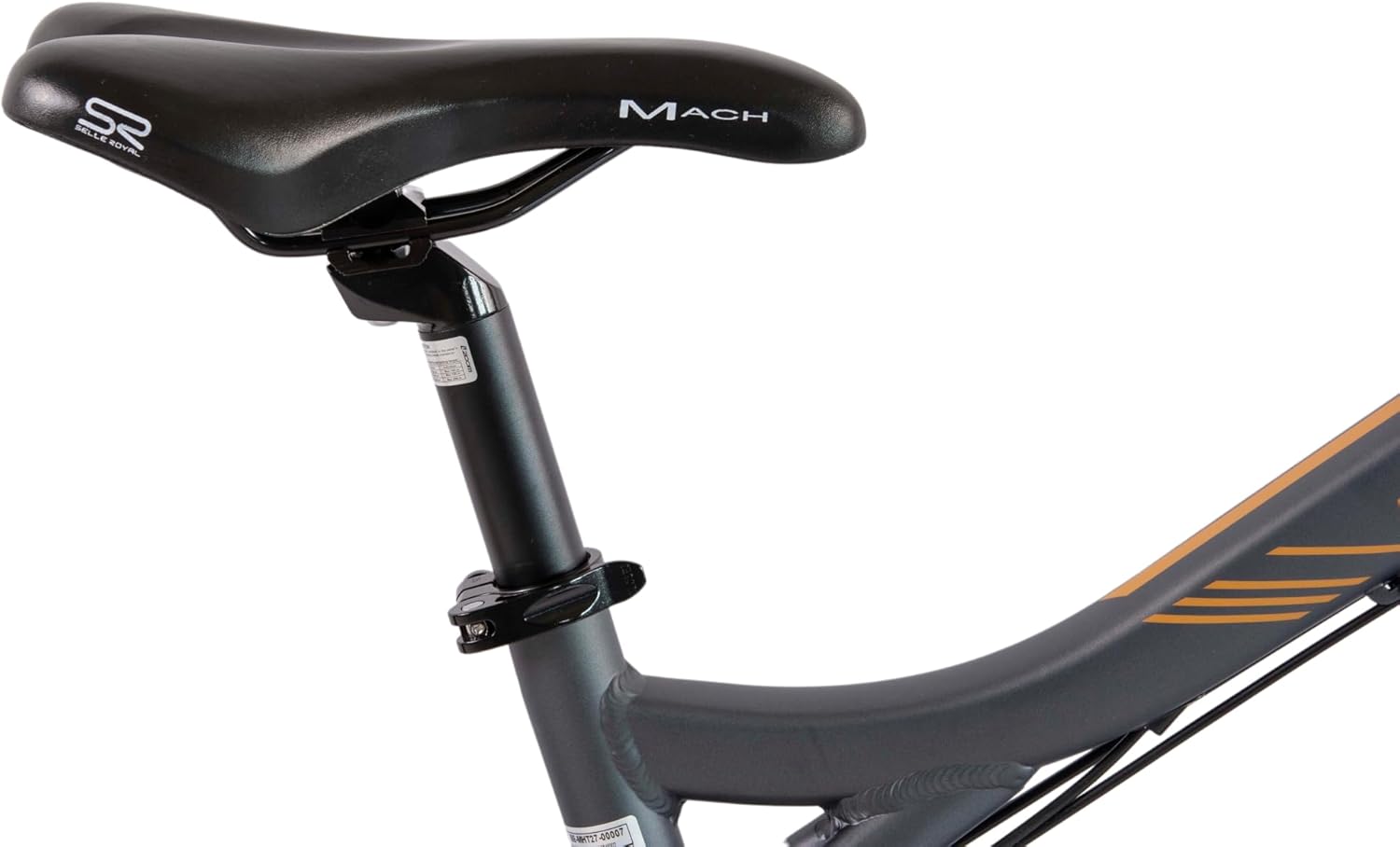F.lli Schiano Braver, bicicleta elétrica MTB, 27,5", bateria de 36 V de 11,6 Ah removível, motor 250 W, 50 Nm, bicicleta elétrica de montanha, unissexo para adultos, cinzento