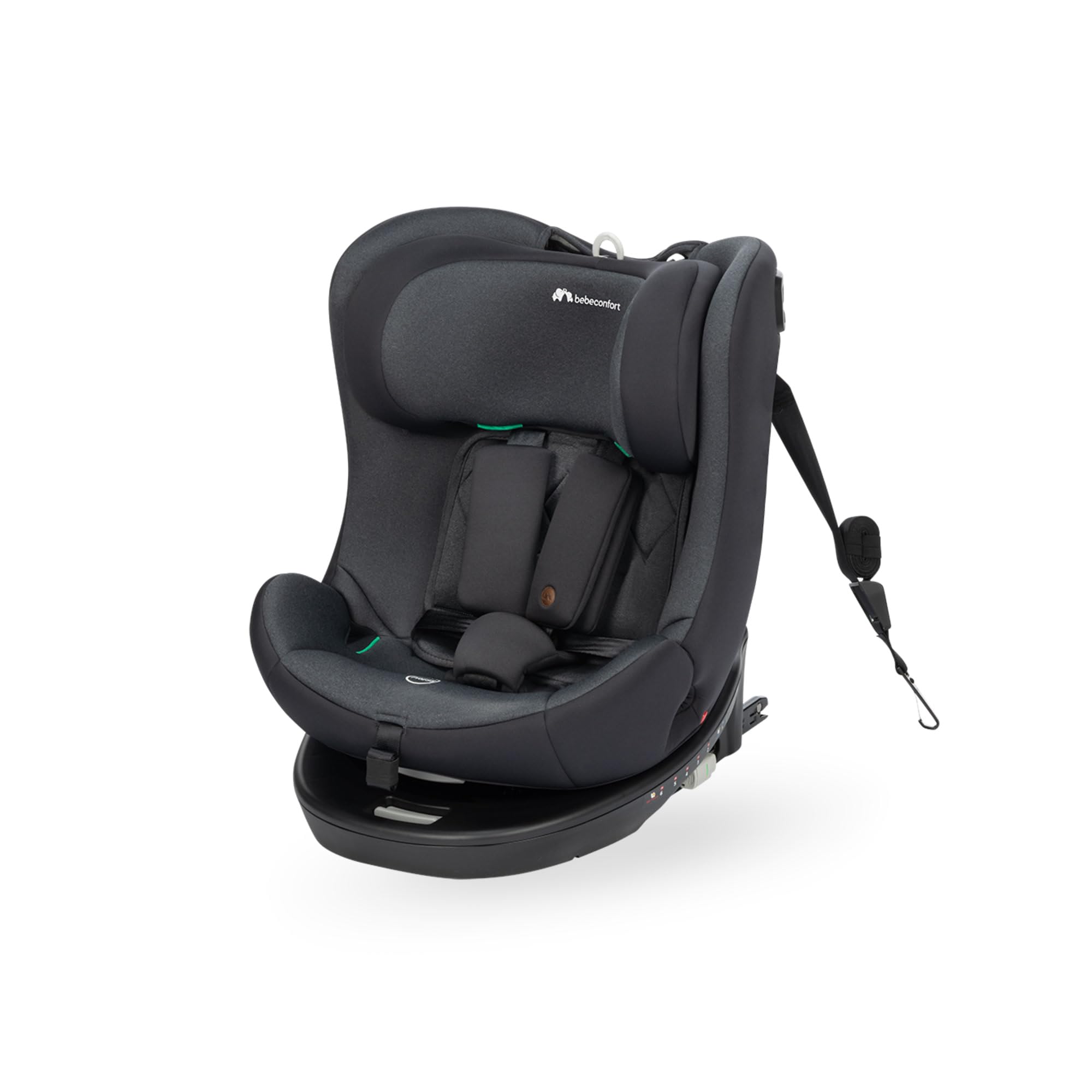 Bebeconfort RevolveFix Plus 360 i-Size, Cadeira de carro 360, 0-12 anos, 40-150 cm, cadeira de carro ISOFIX, suporte para perna, rotação de 360, 8 posições de relinação, 12 posições repos-cabeça, full
