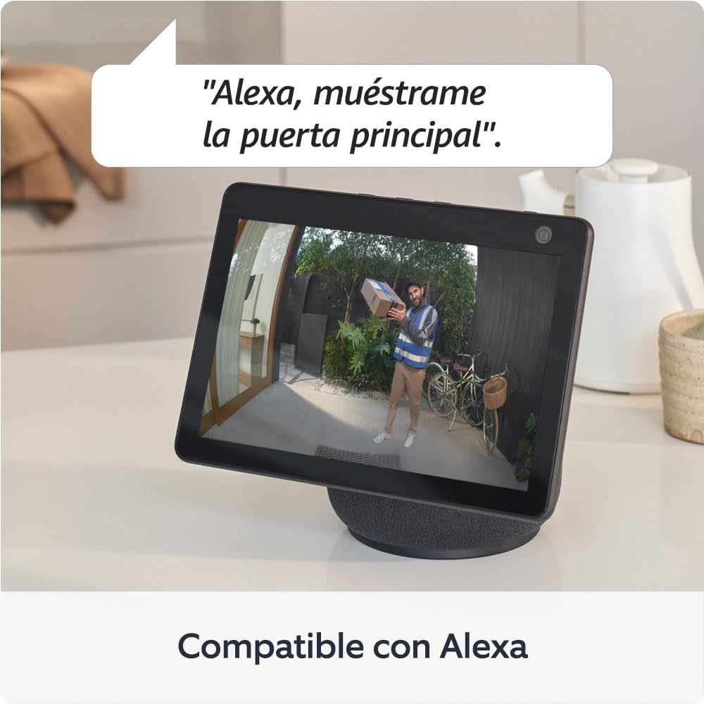 Ring videotimbre con batería (Battery Video Doorbell) (2024), con vídeo HD de cuerpo entero, instalación fácil por cuenta propia (5 min) | con batería integrada I 30 días gratis de Ring Protect