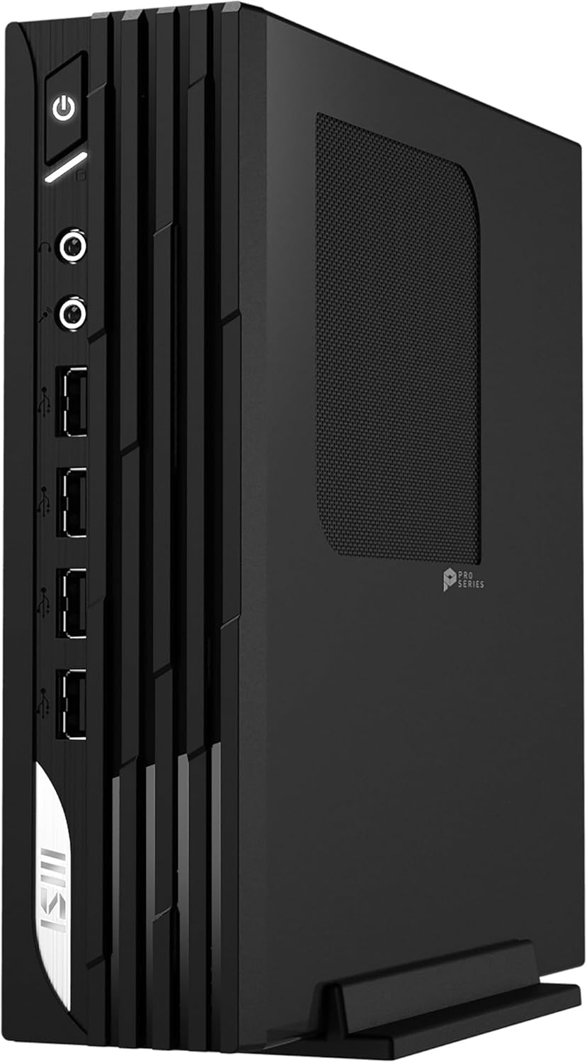 MSI Pro DP21 13M-650XEU Computador de mesa, CPU i7-13700, UHD Graphics, 16 GB RAM, 1TB M.2 PCIe SSD, freeDos, preto