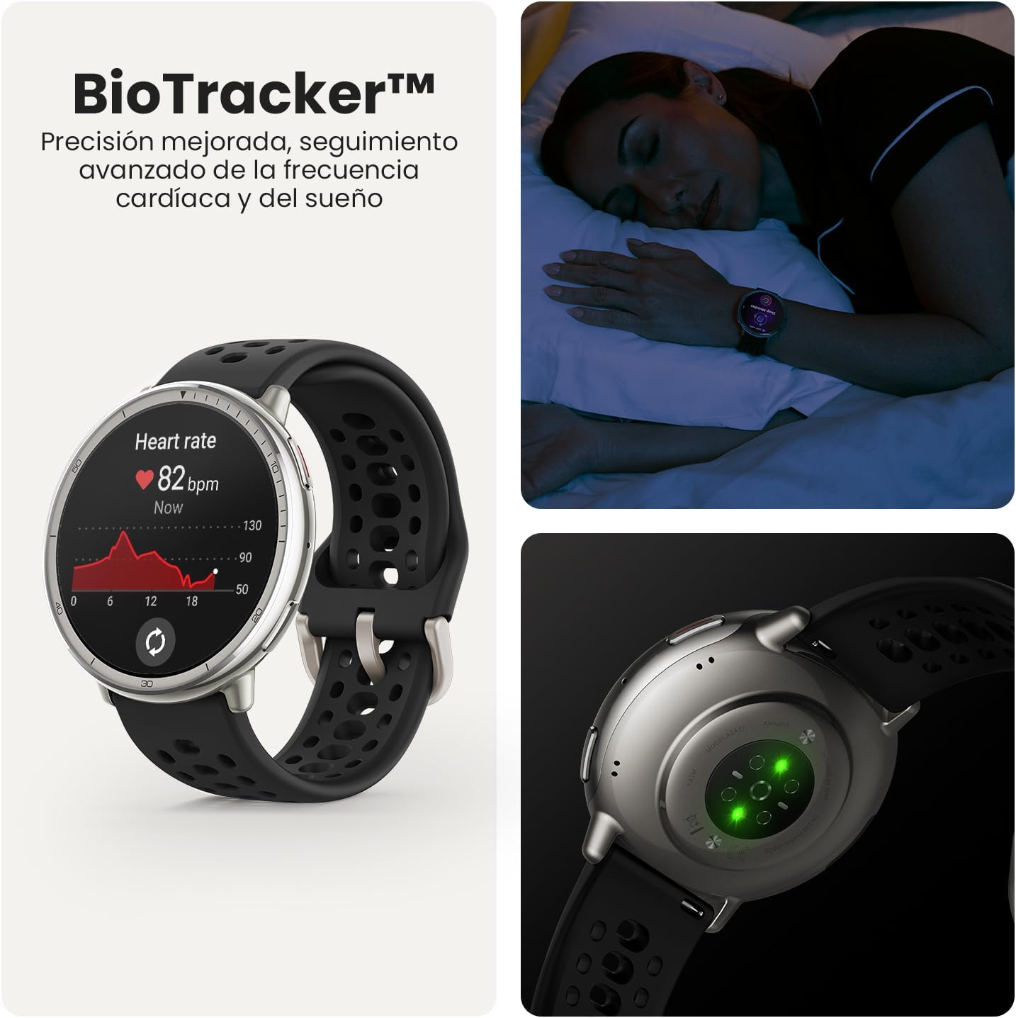 AMAZFIT Active 2 Smart Watch 44mm, AI, Control por Voz, GPS & Mapas sin Coste, Batería de 10 Días, 160+ Modos Deportivos, Resistente al Agua 5 ATM, Compatible con Android & iPhone, Negro