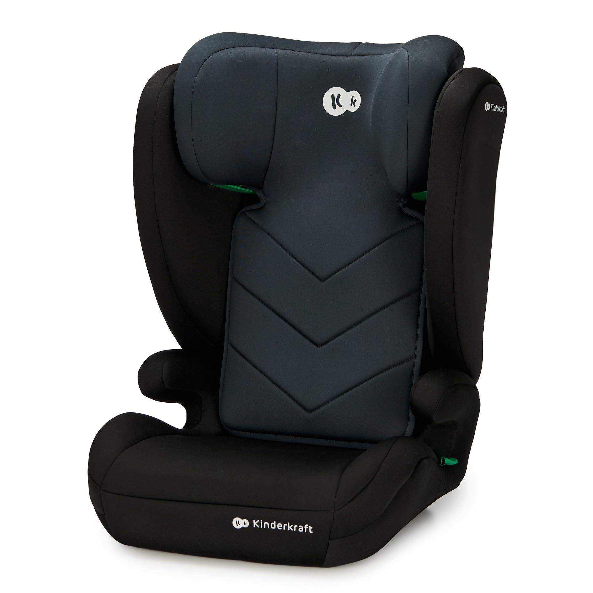 Kinderkraft I-SPARK Cadeira de carro, i-Size, para bebé, grupo 2/3 100-150 cm, de 3,5 a 12 anos, de 15 a 36 kg, leve (4,5 kg), cinto de segurança de 3 pontos, proteção lateral, rosa