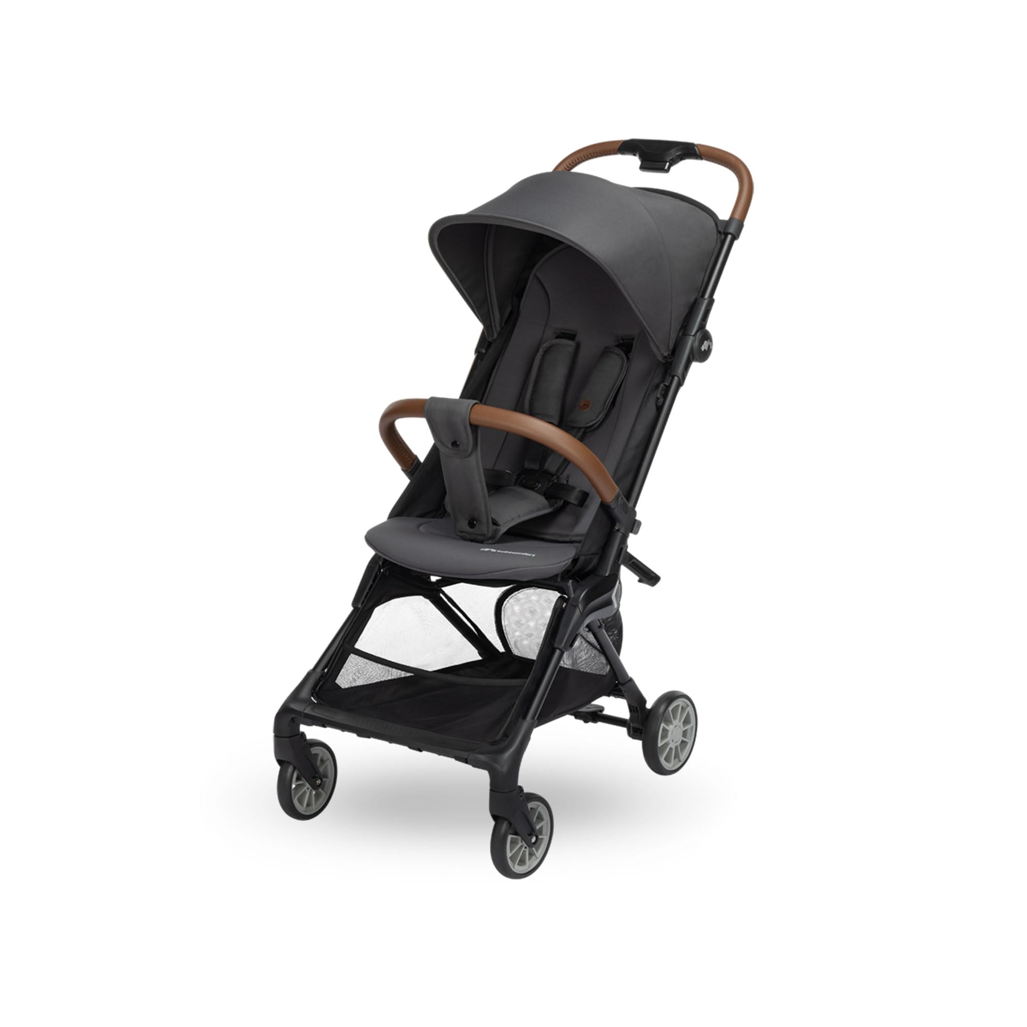 Bebeconfort Windy, Triciclo Evolutivo con Manillar para Padres, 10M-4A, 0-25 kg, Ajustable al Niño, Asiento Cómodo y Reversible, Capota Protectora, Plegado Compacto, Bicicleta Infantil, Tinted Grey