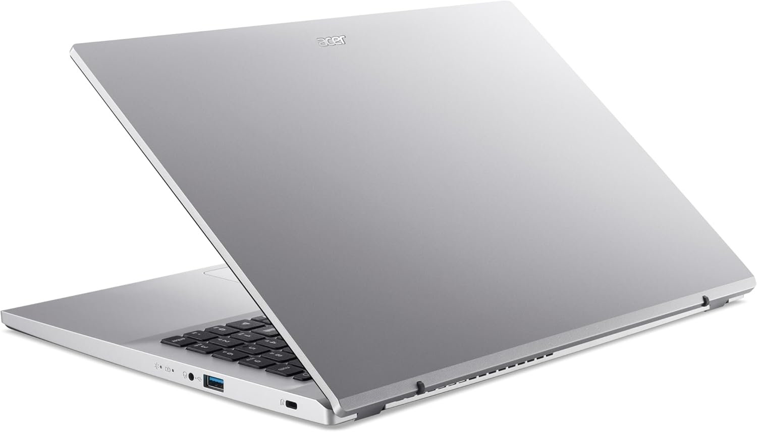 Acer Aspire 3 AMD A315-44P-R4W4, Computador portátil Full HD de 15,6" (AMD Ryzen 7 5700U, 16 GB RAM, 512 GB SSD, AMD Radeon Graphics, Windows 11 Home), cor prateada, teclado QWERTY Espanha añol