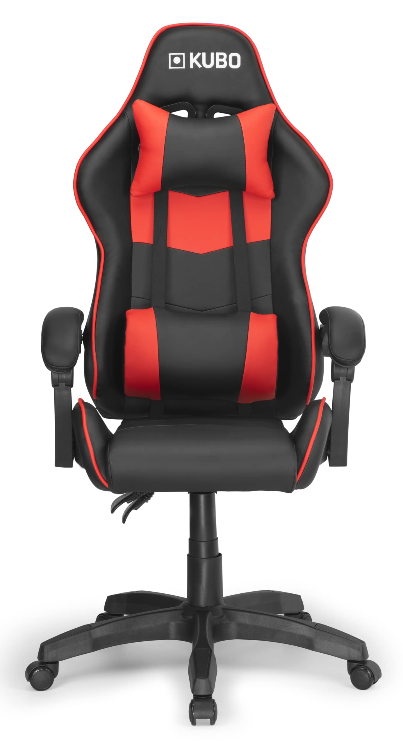 KUBO - Cadeira Gamer - ergonômica - encosto de cabeça - Elevação de gás nível 4 - Máximo conforto - Cor: Azul - Peso máximo de até 130 kg