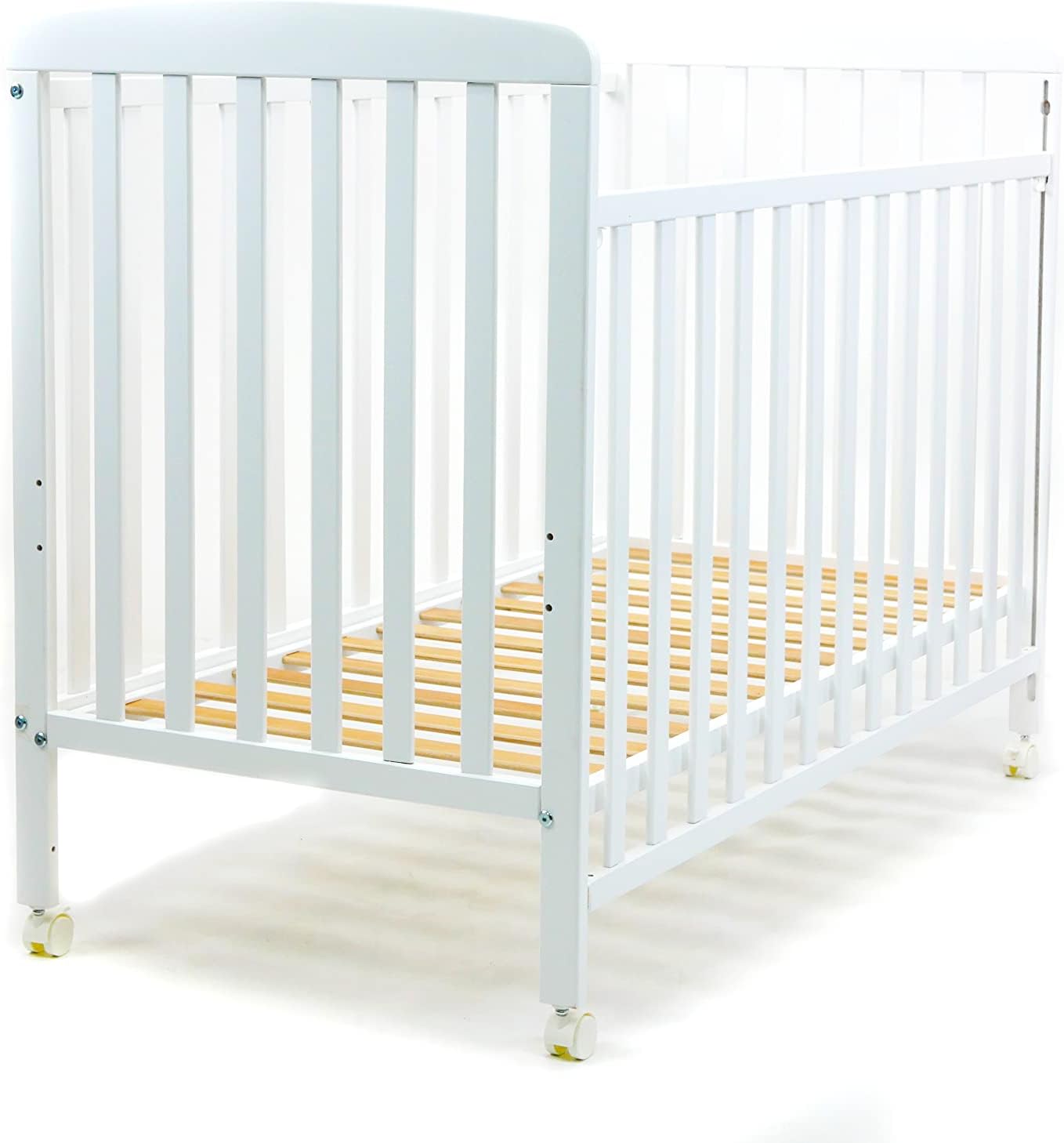 Asalvo 12371 - Berço de madeira, 120 x 60 cm, branco