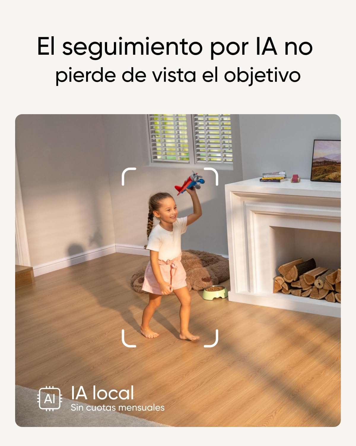 eufy Security Indoor CAM S350, cámara Doble, cámara de Seguridad con resolución 4K UHD, Zoom de 8× y PTZ de 360°, Ideal para Monitor de bebé/cámara para Mascotas/Seguridad del hogar