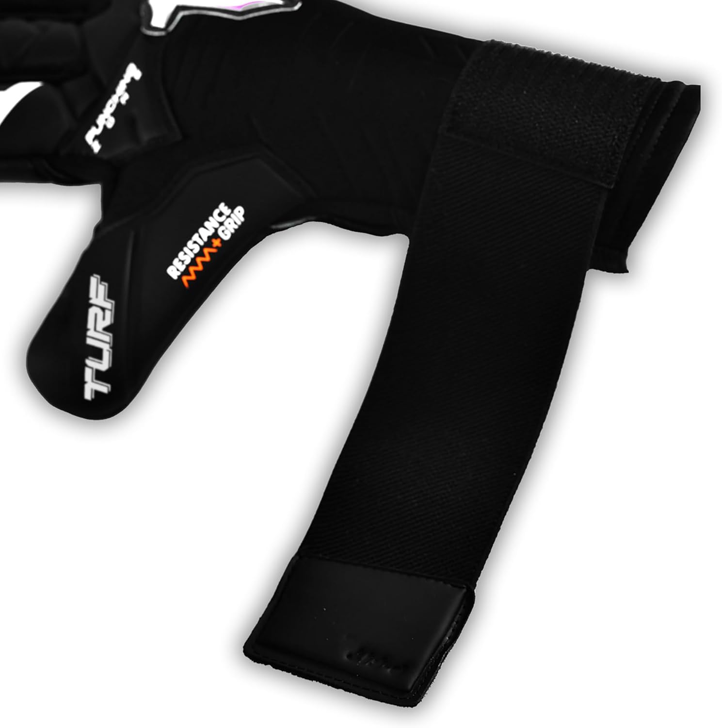 Rinat Kratos Turf Blk Luvas de guarda-roupa, juventude unissexo