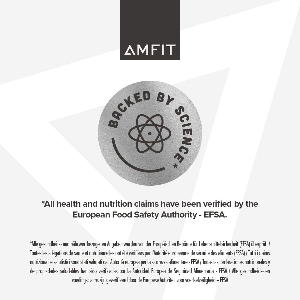 Marca Amazon - Amfit Nutrition Proteína de soro de leite em pó, chocolate, 33 porções, 1 kg (embalagem de 1)
