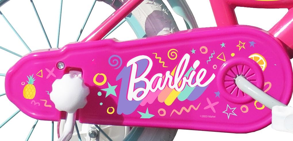 albri 16 polegadas, bicicleta Barbie menina, rosa