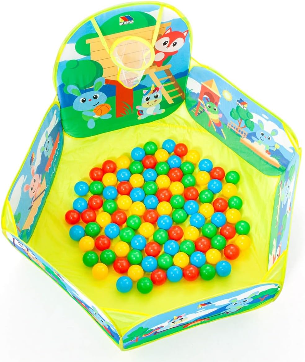 MOLTO Jogos de bolas coloridas para parque infantil, para piscina de bolas, ultra-resistentes, flexíveis e não tóxicas, brinquedos sensoriais para bebés, brinquedos educativos para crianças, 6 meses