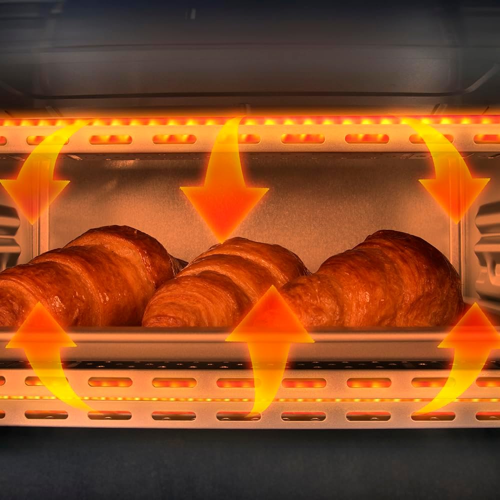 Cecotec Forno de mesa Bake &Toast 1090 Black, 10 L, 1000 W, temporizador 60 min, temperatura ajustável até 230 ºC, assadeira, grelha e uma alça com pinças
