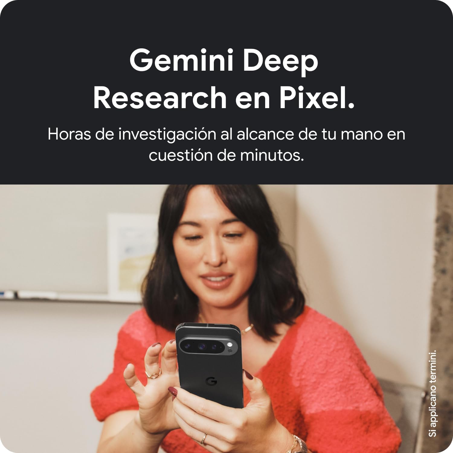 Google Pixel 9 con Cargador USB-C de 45 W - Smartphone Android Desbloqueado con Gemini, cámara Avanzada, batería con una autonomía de 24 Horas y Pantalla Actua de 6,3" - Obsidiana, 128GB