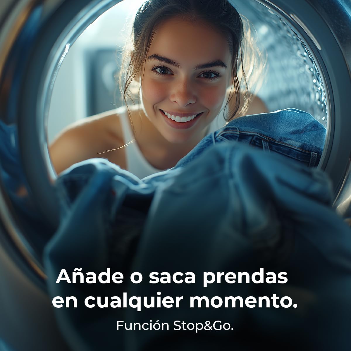 Cecotec Máquina de lavar 6 kg carga frontal Bolero DressCode 6160 Inverter. 1200 RPM, 11 programas, baixo consumo, motor inverter Plus, Steam Max, Drum Clean, programa rápido de 15", painel com