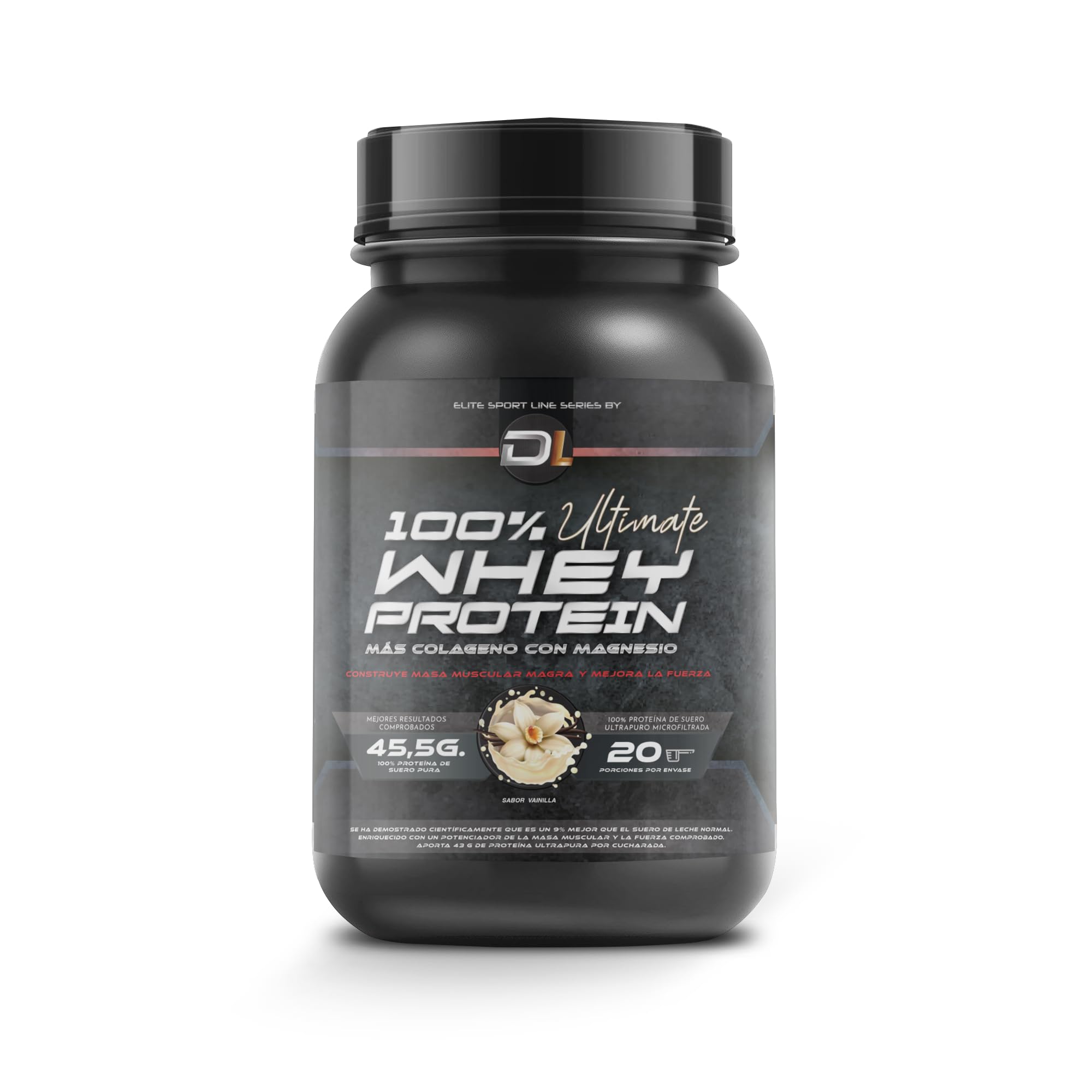 Whey Protein Proteína em pó com colagénio, magnésio e aminoácidos, aumenta a massa muscular, apoia o desenvolvimento e a recuperação muscular, proteção fácil de digerir, 1 kg biscoito