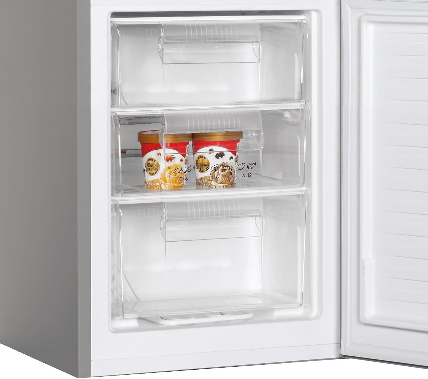 Candy CCG1S 518EX Frigorífico Combi, Ancho 55cm, Altura 1,80m, Capacidad 252L, Cajón Verdulero, Control Mecánico de la temperatura, Iluminación LED, Puerta Reversible, 41DB, Inox