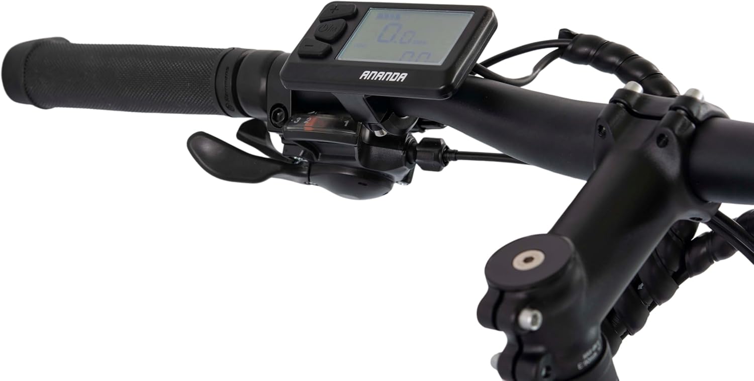 F.lli Schiano Braver, bicicleta elétrica MTB, 27,5", bateria de 36 V de 11,6 Ah removível, motor 250 W, 50 Nm, bicicleta elétrica de montanha, unissexo para adultos, cinzento